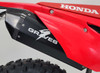 Honda CRF450RL / L / X Aluminum - Black Exhaust