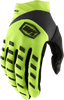 Youth Airmatic Gloves Fluo Yellow/Black - Large | 100%