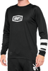 R - Core Long - Sleeve Jersey Black/White - Small | 100%