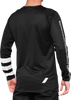 R - Core Long - Sleeve Jersey Black/White - Small | 100%
