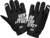 Brisker Gloves Black/Gray - Small | 100%