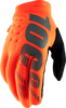 Brisker Gloves Fluo Orange/Black - Large | 100%