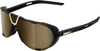 Westcraft Sunglasses Soft Tact Black - Soft Gold Mirror Lens | 100%