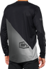 R - Core X Long Sleeve Jersey Black/Gray - 2XL | 100%