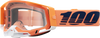 Racecraft 2 Goggle Coral - Clear Lens | 100%