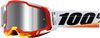 Racecraft 2 Goggle Arsham Red - Silver Flash Mirror Lens | 100%
