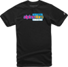 Alpinestars World Wide Again Black Short Sleeve T-Shirt Medium Men's Casual Wear