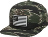Alpinestars Extol Green Tiger Camo Flat Bill Hat Front View
