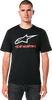 Alpinestars Always 2.0 CSF Black/White/Red Men's Short Sleeve T-Shirt - XL