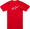 Alpinestars Ageless 2.0 Red White Men's Short Sleeve T-Shirt XL