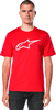 Alpinestars Ageless 2.0 CSF Red/White Men's Short Sleeve T-Shirt - Medium