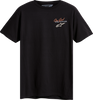 Alpinestars Flagged T-Shirt Black Double Extra Large vintage poster graphic men's cotton tee