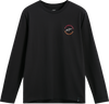 Alpinestars True Long-Sleeve CSF T-Shirt Black Large with camo Ride 4.0 logo