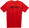 Alpinestars Tech Line Up Performance T-Shirt Red Front View