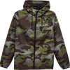 Alpinestars Treq Windbreaker Jacket Camo Large with hood, mesh lining, and multi-color camo design