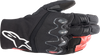 Alpinestars Hyde XT DrystarXF Black Red 2XL Waterproof Adventure Motorcycle Gloves with knuckle protection