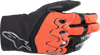 Alpinestars Hyde XT DrystarXF waterproof motorcycle gloves in fire red and black medium size for touring, street, and dual-sport riding