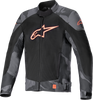 Alpinestars T-SP X Superair Jacket Gray Camo/Red Fluo 3XL