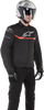 Alpinestars T-SP S Waterproof Jacket - Black/Red Fluo - Medium