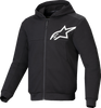 Alpinestars Chrome v2 Sport Hoodie - Black/White - Large