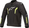 Alpinestars AST v2 Air Jacket - Black/Yellow Fluo - Small