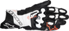 Alpinestars GP Plus R V3 Leather Gloves - Black/White/Fluo Red - Small