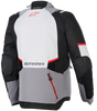 Alpinestars Andes v4 Drystar® Jacket - Dark Gray/Ice Gray/Black/Bright Red - 2XL