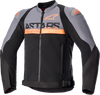 Alpinestars SMX Air Jacket - Dark Gray/Black/Orange Fluo - XL