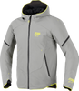 Alpinestars Aeroshell Waterproof Jacket - Mid Gray/Yellow Fluo - Medium