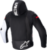 Alpinestars Zaca Air Jacket - Black/White/Red Fluo - 4XL