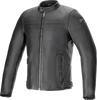 Alpinestars Blacktrack Leather Jacket - Black - Small