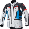 Alpinestars Honda Bogotà Pro Drystar® Jacket - Gray/Black/Red/Blue - Large