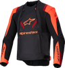 Alpinestars T-Stunt Air Jacket - Black/Red Fluo/Dark Red - XL