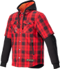 Alpinestars MO.ST.EQ Tartan Jacket - Red/Black - Medium