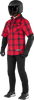 Alpinestars MO.ST.EQ Tartan Jacket - Red/Black - Medium