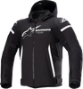 Alpinestars Zaca Waterproof Jacket - Black/White - Small