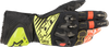 Alpinestars GP Tech V2 S Gloves - Black/Fluo Yellow/White/Fluo Red - Medium
