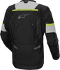 Alpinestars Bogota Pro Drystar® Jacket - Dark Black/Ice Gray/Yellow Fluo - 4XL
