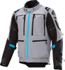 Alpinestars Ardent 3in1 Adventure Touring Jacket - Gray/Black/Blue - Small