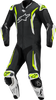 Alpinestars GP Tech v5 1-Piece Leather Suit - Black/White/Yellow Fluo - US 38 / EU 48