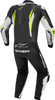Alpinestars GP Tech v5 1-Piece Leather Suit - Black/White/Yellow Fluo - US 38 / EU 48