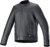 Alpinestars Dyno Leather Jacket - Black/Black - 2XL