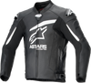 Alpinestars GP Plus R v4 Airflow Leather Jacket - Black/White - US 50 / EU 60