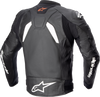 Alpinestars GP Plus v4 Leather Jacket - Black/White - US 42 / EU 52