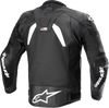 Alpinestars GP Plus R v4 Rideknit® Leather Jacket - Black/White - US 50 / EU 60