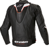 Alpinestars Missile v3 Ignition Leather Jacket - Black/White - US 40 / EU 50