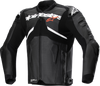 Alpinestars Atem v5 Leather Jacket - Black/White - US 38 / EU 48