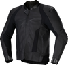 Alpinestars Missile v3 Leather Jacket - Black/Black - US 42 / EU 52