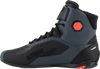Alpinestars Faster-4 Shoes - Black/Gray/Red - US 7.5