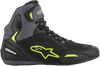 Alpinestars Faster-3 Drystar® Shoes - Black/Gray/Yellow - US 6.5